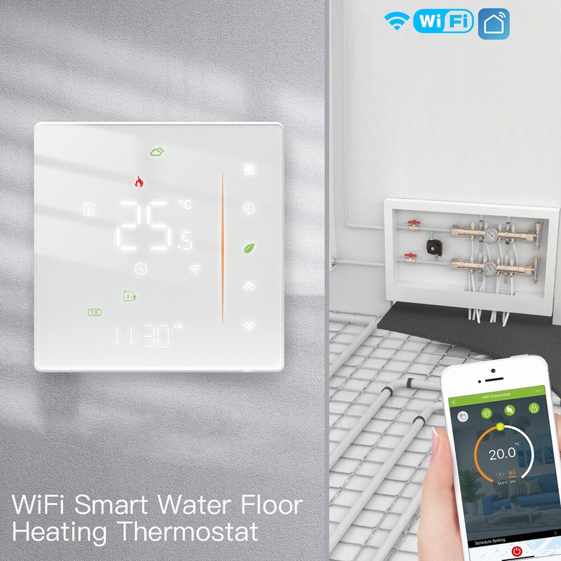 Smart Thermostat App Control Programmable WIFI Home Thermostat for Electric