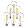 DAYBETTER 6 Pack Vintage LED Edison Bulbs, E26 Dimmable LED