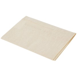 Vervaco Kissenrücken mit Reissverschluss, Baumwolle, Beige, 1 Stück (1er Pack)