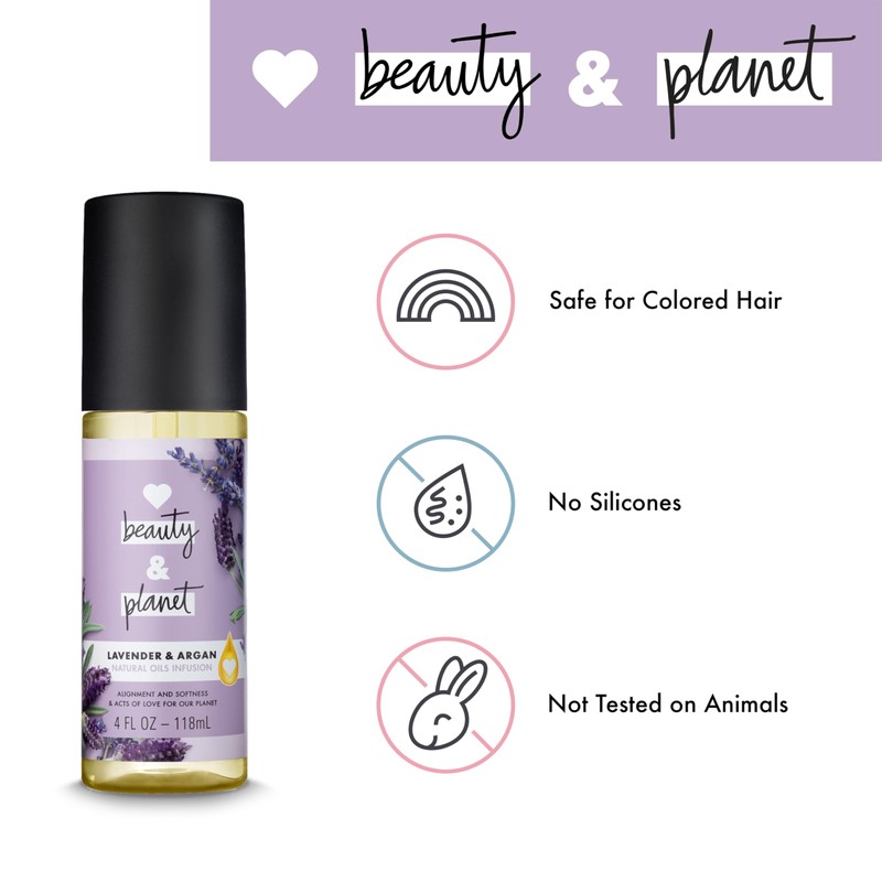 Love, Beauty, and Planet Rose Essential Hair Oil