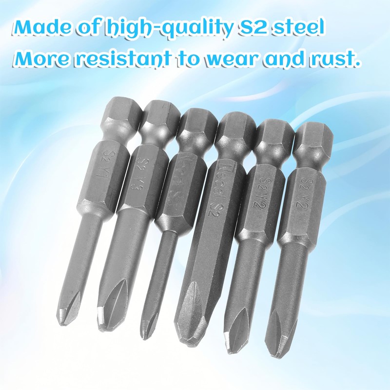 Triwing Screwdriver Bit Set 6 Sizes Y0 Y1 Y2 Y3