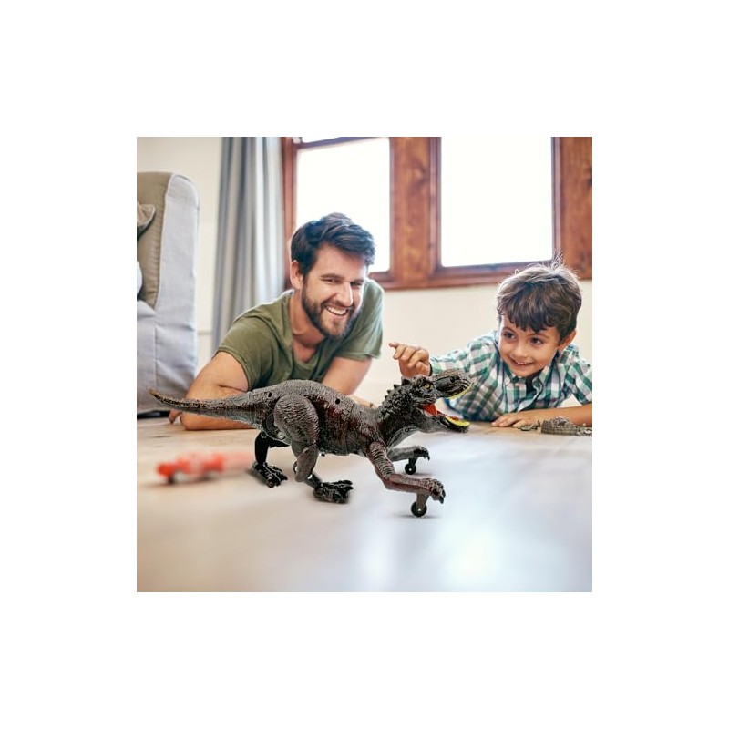 TALGIC - Dinosaurio con control remoto, juguetes Robot Dino, T