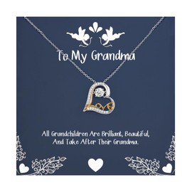 Special Grandma Gifts, All Grandchildren Are Brilliant, Grandma Love Dancing Necklace From Granddaughter, Gifts For Grandmom, Grandmother necklace, Grandmother gift, Grandmother jewelry, Dance