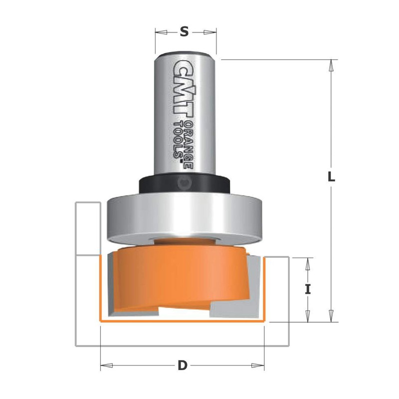 CMT Orange Tools 701.190.11 – Générique Milling Cutter HM S