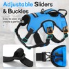 rabbitgoo Escape-Proof Dog Harness Medium with Large Handle, Adjustable No