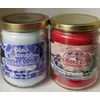 Smoke Odor 13 oz Candles 2 Fragrances Set Blue Serenity/Sugar