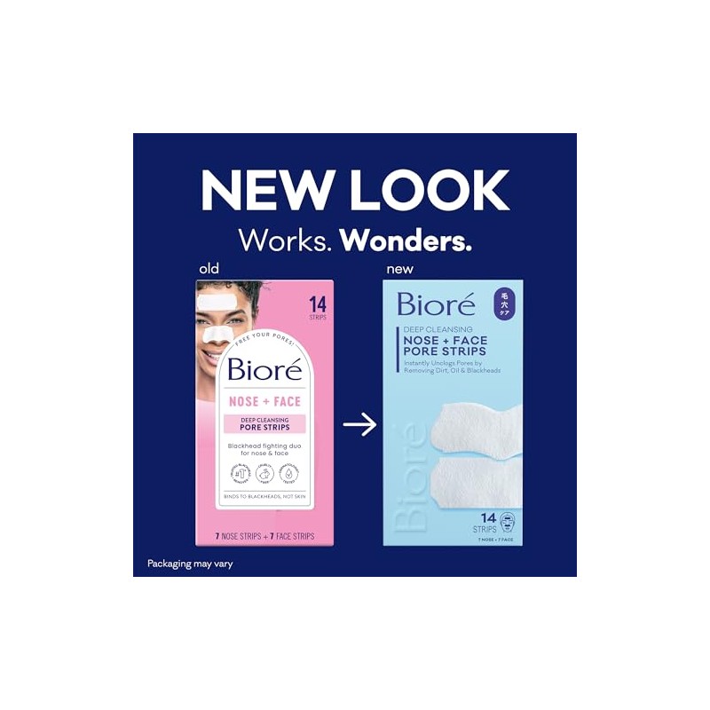 Face & Nose Deep Cleansing Pore Strips by Biore for
