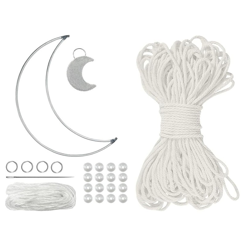CENPEK DIY Moon Dream Catcher Kit for Beginners Wall Hanging
