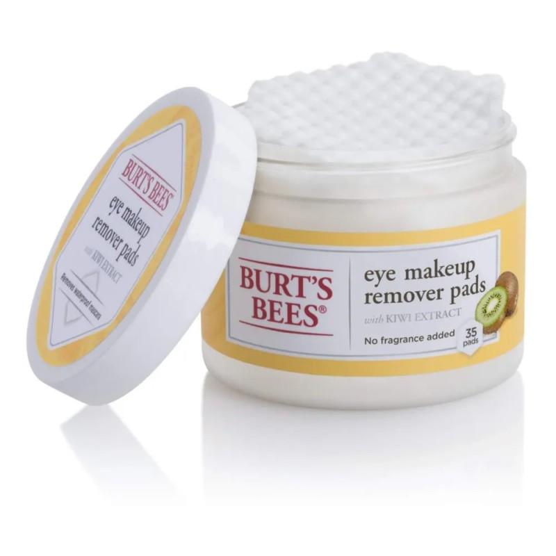Almohadillas Desmaquillantes De Ojos Burt's Bees 35 Unidades