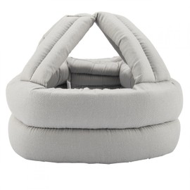 Elderly Protective Hat Anti-fall Head Protection Helmet Head Protection for Elderly Falls Protective Hat Elder Head Cap Safety Helmet for Elderly/patient/handicapped/stroke Patients(Light gray lace)