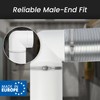 Repa Market 90 Degree 5 Inch Duct Elbow Pipe Connector