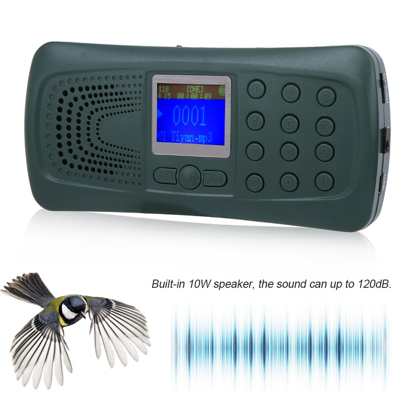 CP-387B Hunting Bird Caller Sounds Player No Remote Control With