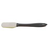 Natural Home Molded Bamboo and Silicone Medium Angled Spatula, Charcoal