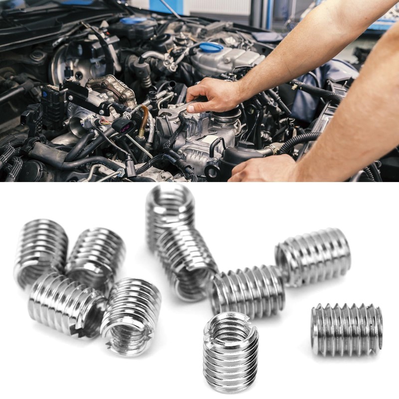 Pack of 18 Thread Adapters, Thread Insert M6, Threaded Sleeve