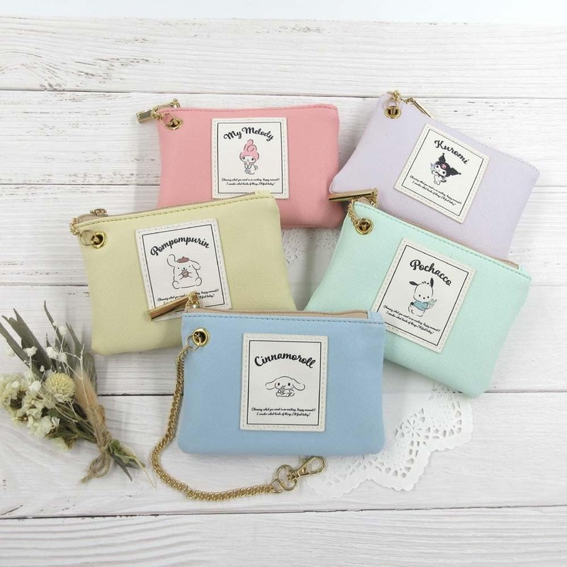 Aldi Sanrio SR14 Commuter Pass with Reel Key Case, pom