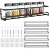 HOAENTSA HOAENTSA Spice racks Organiser 4 Tier Metal Wall Mounted