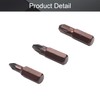 Utoolmart Pozidriv Screwdriver Bits, PZ1+PZ2+PZ3 Pozidriv Head Screw Driver Bit,