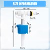 Universal Cistern Filling Valve G1/2 Inch Connection Cistern Replacement Parts