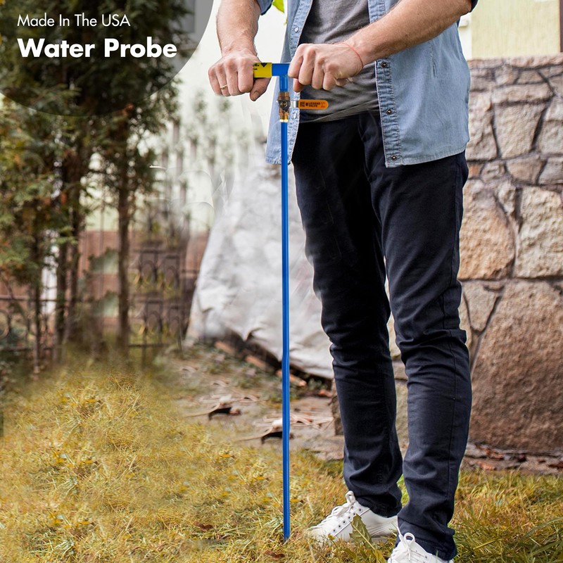 T&T Tools 60 Inch Water Probe - Steel Deep Root