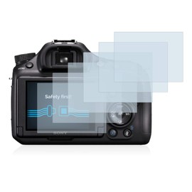 Savvies 6 Pack Screen Protector compatible with Sony Alpha 58 (SLT-A58) Protection Film Clear