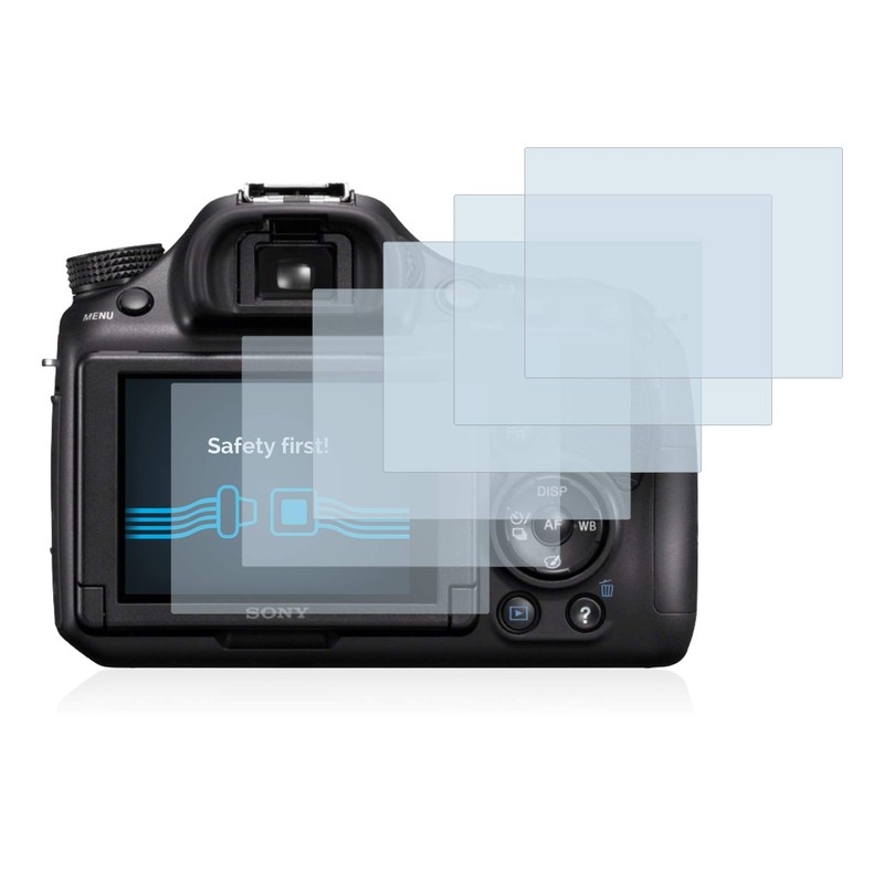 Savvies 6 Pack Screen Protector compatible with Sony Alpha 58