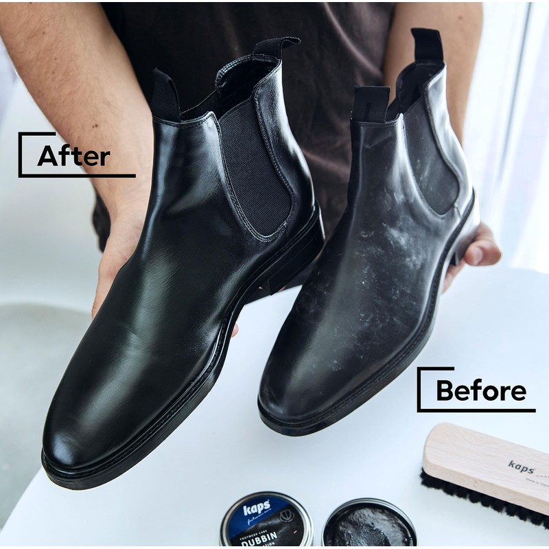 Kaps Quality Shoe Dubbin Wax, Nourishment And Waterproofing For Leather,