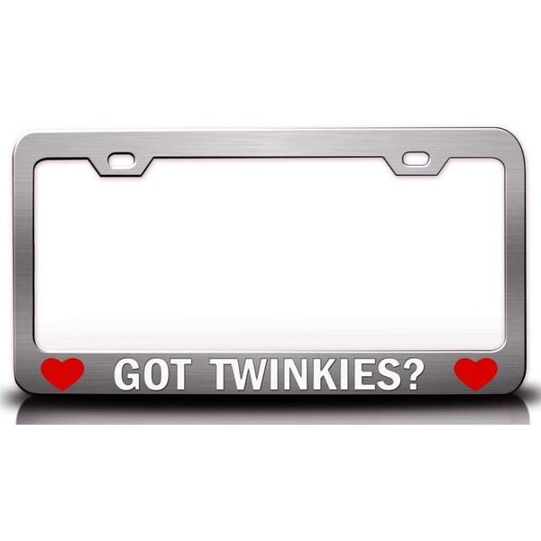 Custom Brother - GOT TWINKIES? Food Vegetable Fruit Metal Car
