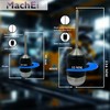 MachEl Universal Transfer Center Aligner with Punch-Hardened Pins (Set of