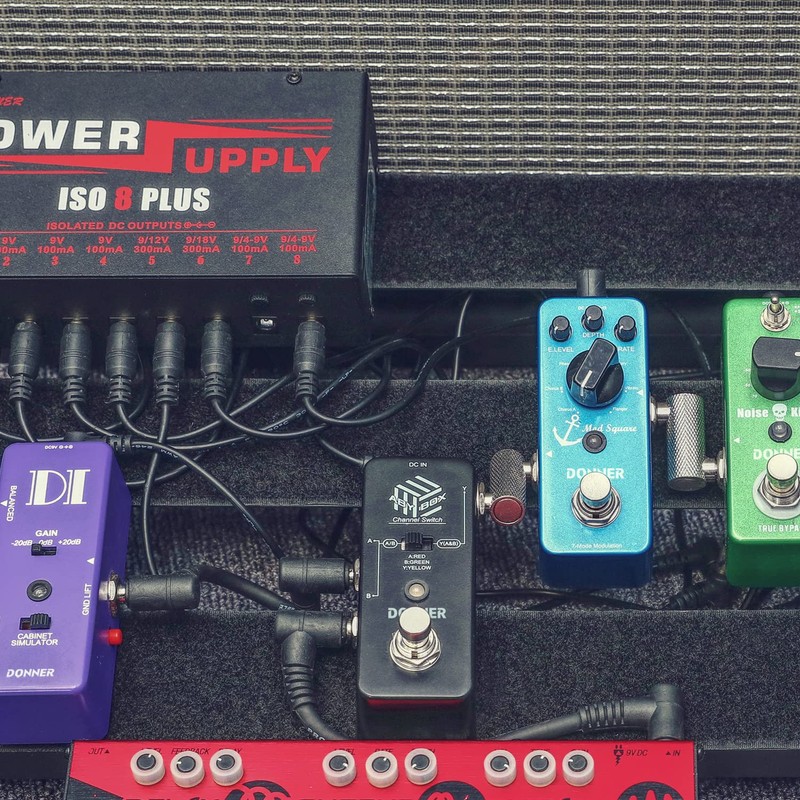 Donner ABY Box Line Selector AB Switch Mini Guitar Effect