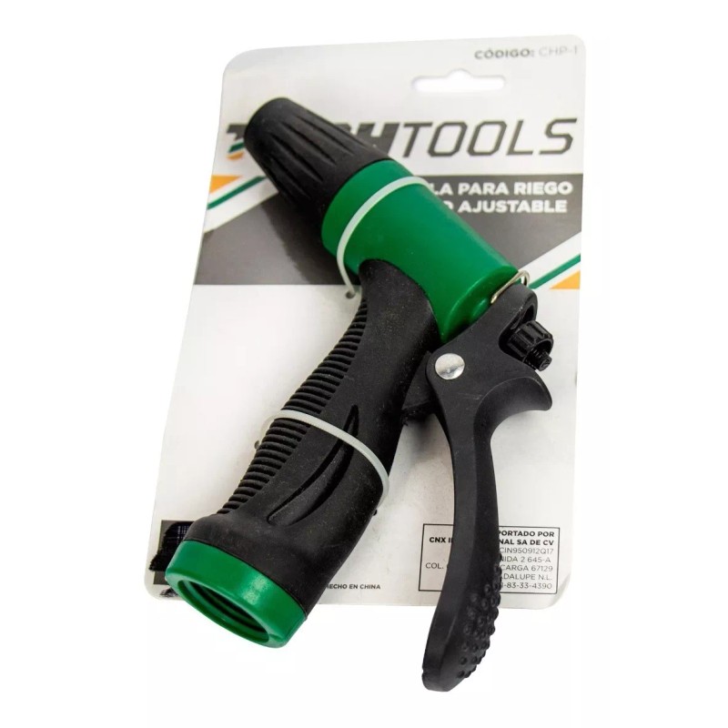 Techtools Cnx, Techtools Pistola De Riego Jardín Con Chorro Ajustable