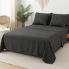 Litanika Dark Grey King Size Comforter Set with Sheets -