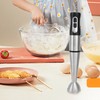 Food Blender Handheld Electric Stainless Steel Mixer Household Kitchen Tool