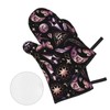 Oven Mitts and Pot Holders Sets of 4 Tarot Moon