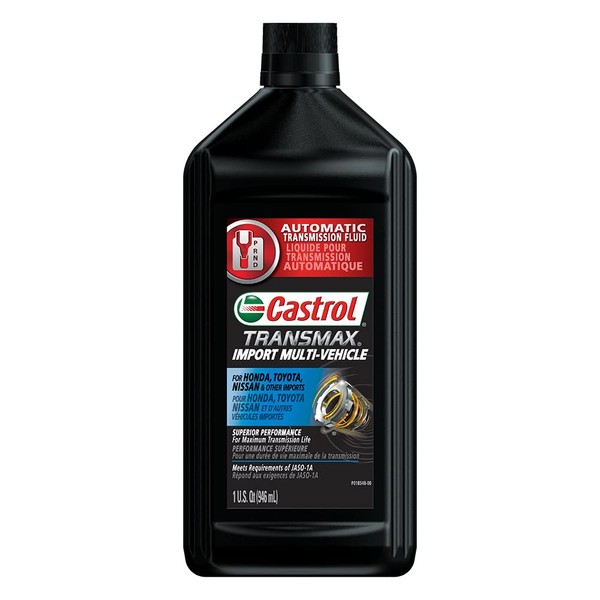 Castrol Castrol Transmax Import Multi-Vehicle Automatic Transmission Fluid, 1 Quart