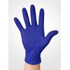 Disposable ambidextrous Blue Nitrile Gloves "Large"