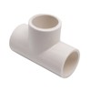 ZHMEINA 1/2" Tee 3 Way PVC Pipe Fitting, 6 Pack