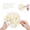 Auihiay 104 PCS Silk Hydrangea Artificial Flowers, Artificial Hydrangea Flowers