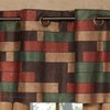 Emerson Faux Suede Color-Block Window Treatments | Warm, Rich Earth