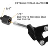 Camera Screw Conversion Adapter, Microphone Screw Adapter, 1/4 Male to