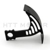 HTTMT MT360-02-BK Black Vertical Curved Mount License Plate Bracket Tag