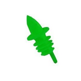 Neon Green Plastic Liquor Pourer (Dozen) by "Barproducts.com, Inc."