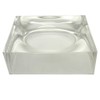 Mirart Soap Dish - Clear Acrylic Large Square