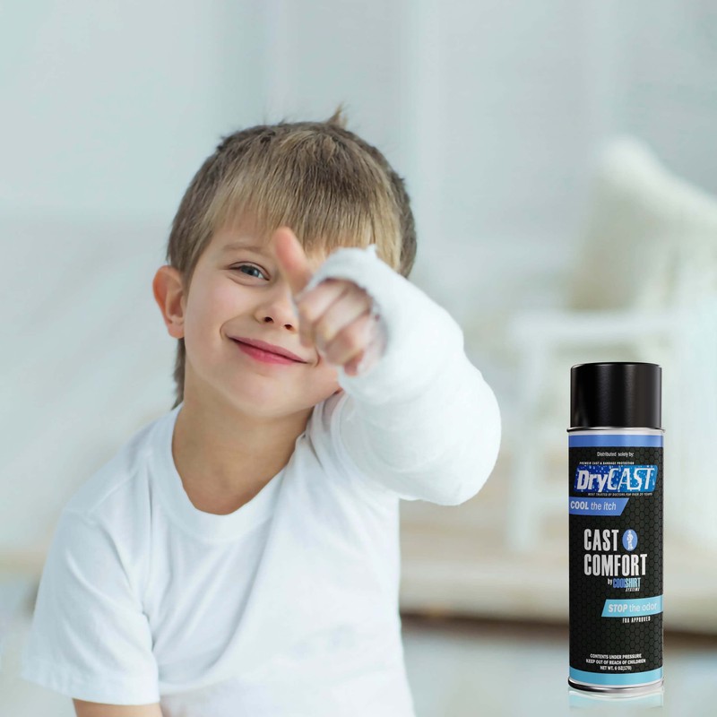 Drycast Cast Comfort Itching and Odor Relief Spray - Cools