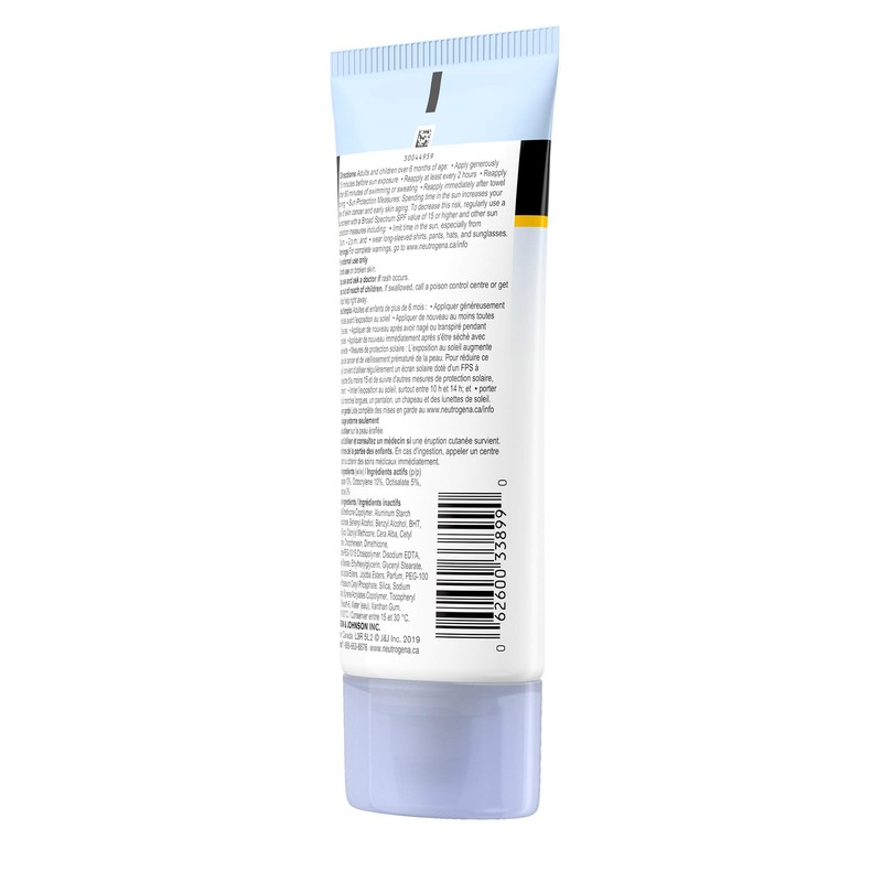 Neutrogena Sunscreen Lotion SPF 45, Ultra Sheer Dry-Touch Sun Cream,