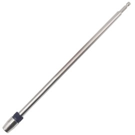 QISF 300mm Long Bit Holder, 1/4 Inch Hex Shank Quick Release Bar Socket Screwdriver Bit Extender Holder, Self-Locking Extension Drill Chuck Adapter Conversion Tool