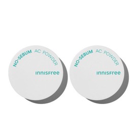 Innisfree 2개 이니스프리 노세범 AC 파우더 5g Innisfree No-Sebum AC Powder 5g (Set of 2)