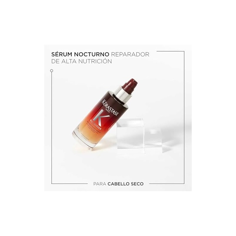 Kérastase 8H Magic Night Sérum Capilar Nocturno, Tratamiento de Nutrición