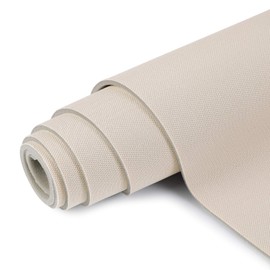 otoez Auto Headliner Fabric 60" L × 36" W with Mesh Type Foam Backing, Interior Roof Replacement Material for Car Truck/SUV/RV/Home Repair DIY Headliner Material (Ivory)