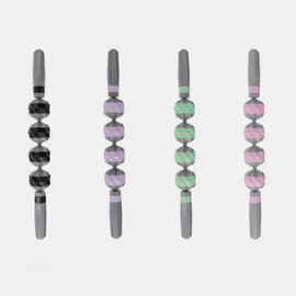 4-ball massage stick, calf massage ball roller Lymphatic Massage Ball 2-Diastick-Pink 2ea