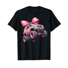 Coquette Bow Rc Truck RC Racing Remote Control Girl Mom T-Shirt